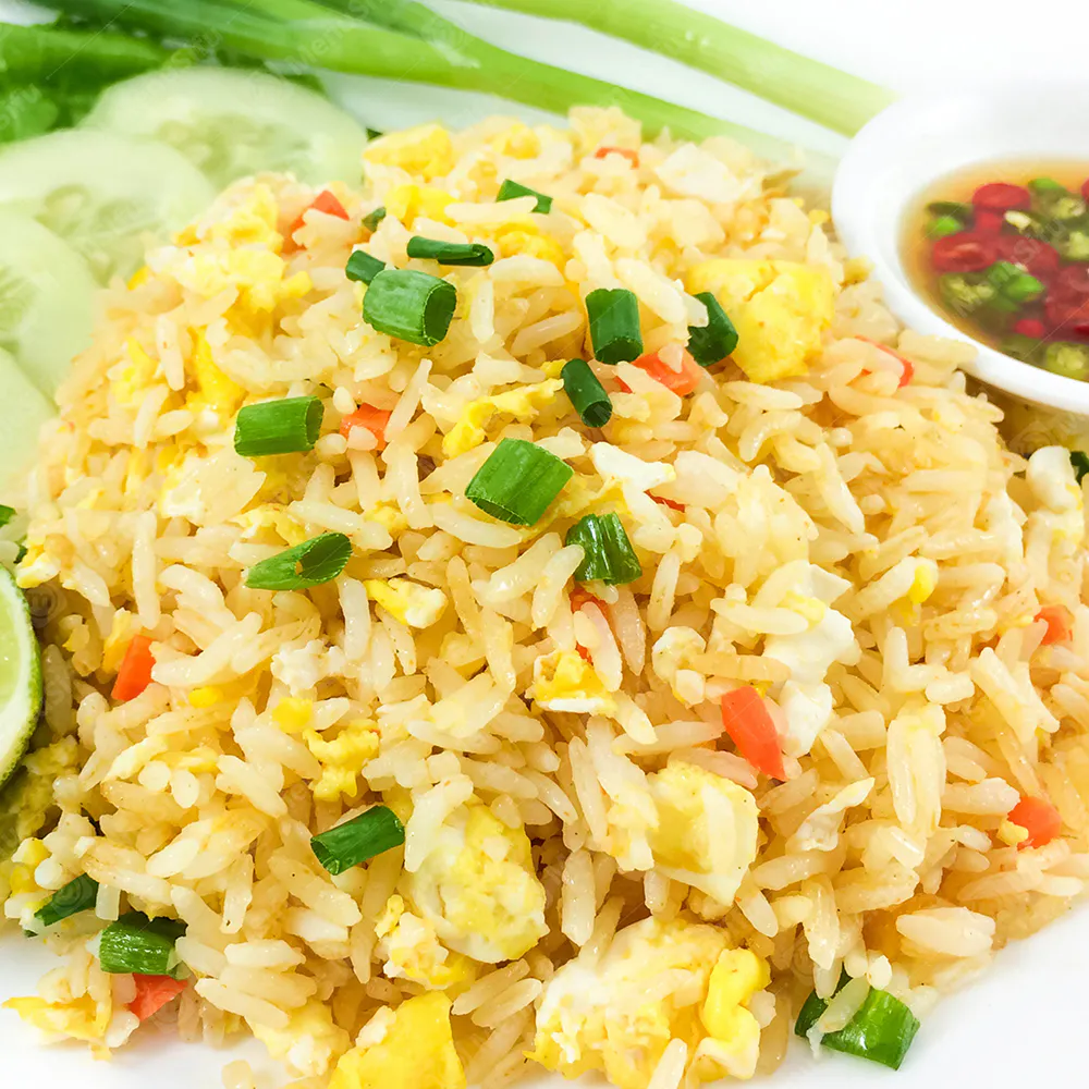 Thai-style fried rice with scallions at Peking Restaurant, a Chinese Restaurant in Centralia